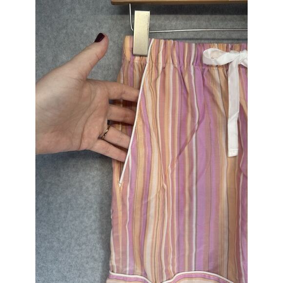 Stars Above Shorts Womens Sleep Loungewear High Waist Pink Stripe Sleep Size XS - Picture 6 of 9
